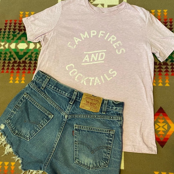 Lilac Campfires and Cocktails top - Picture 1 of 2